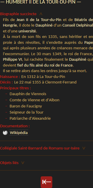 Biographie succincte