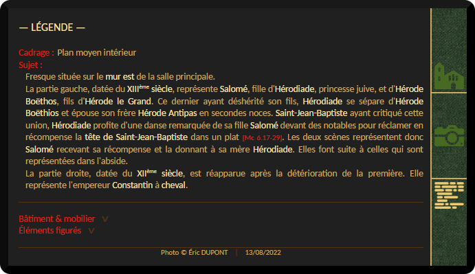 Légende photographie