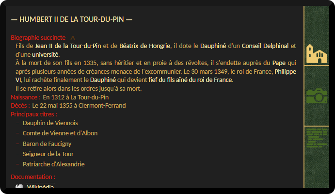 Biographie succincte